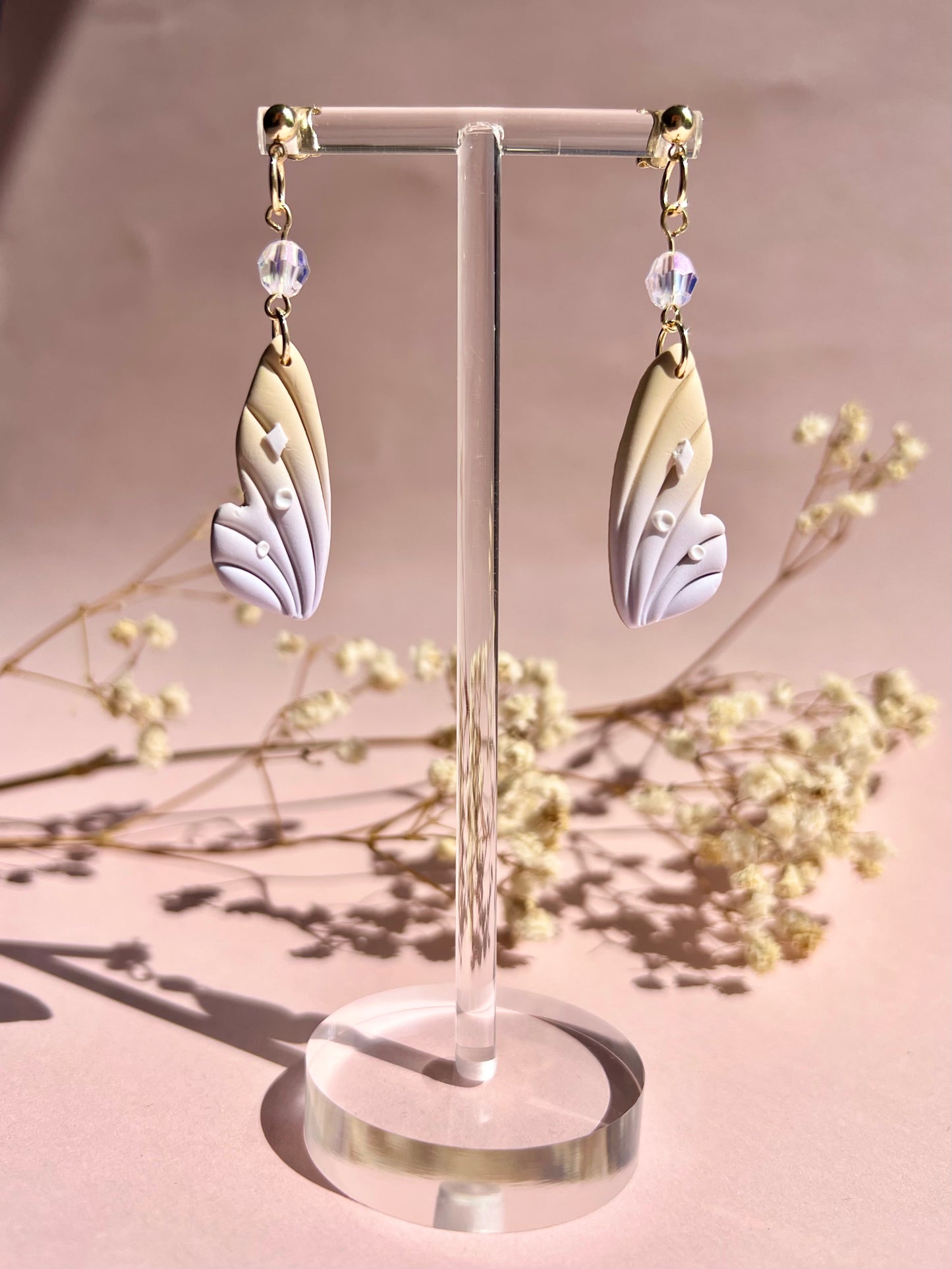 Wings - Peach/Purple (RESTOCKED)