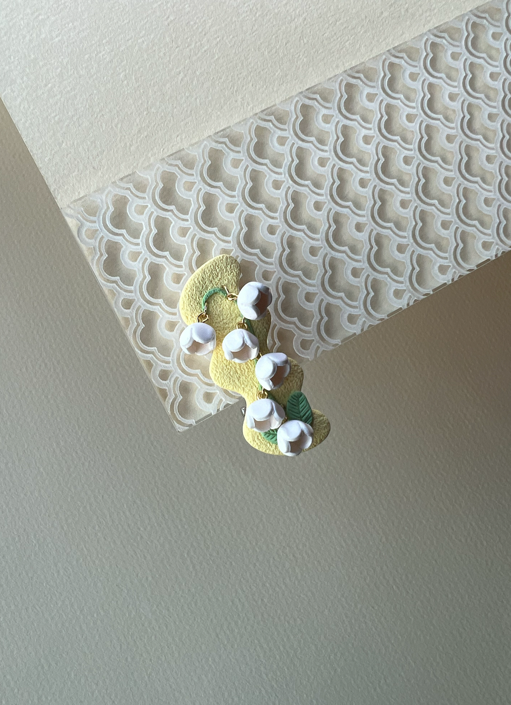 Lily of the Valley Barrette Hair Clip (Sunshine)